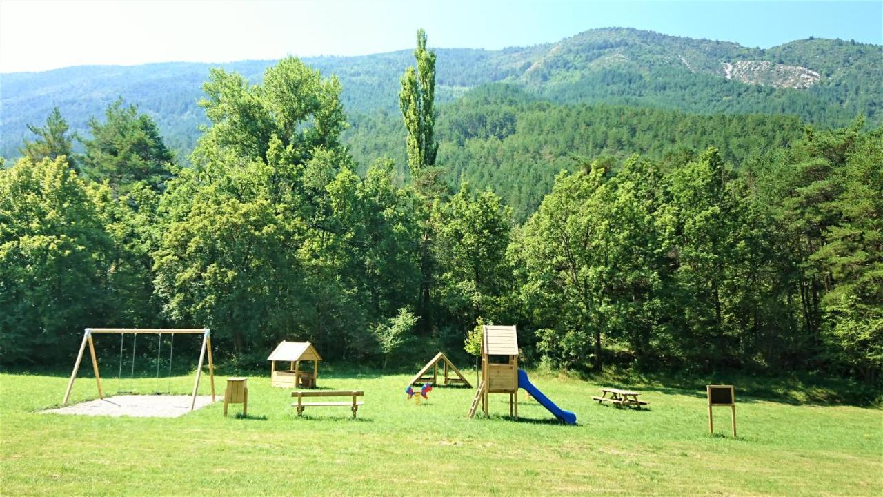 Hotel Camping Les Framboiseilles Castellane Exteriér fotografie