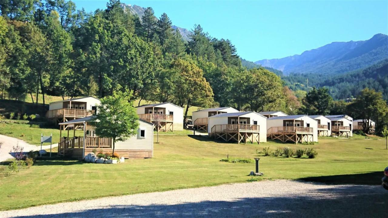 Hotel Camping Les Framboiseilles Castellane Exteriér fotografie