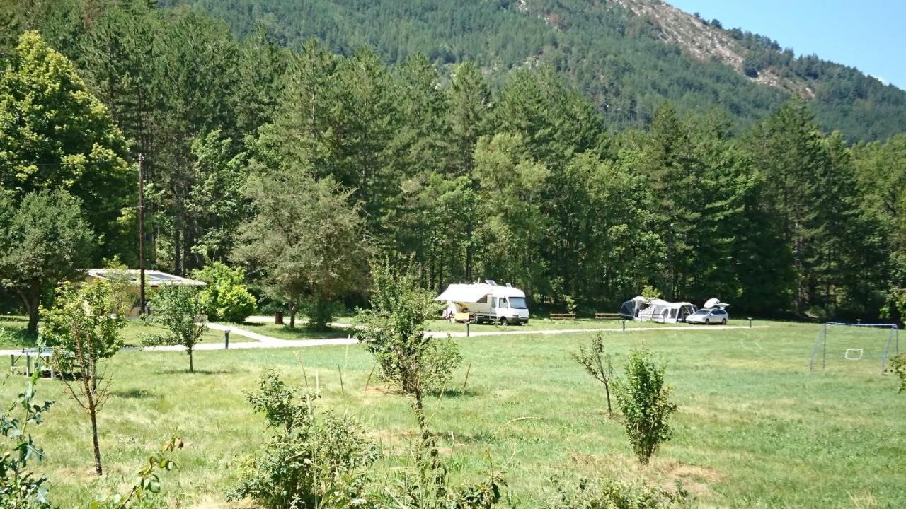 Hotel Camping Les Framboiseilles Castellane Exteriér fotografie